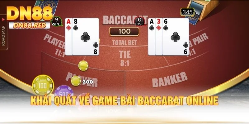 Khái quát về game bài baccarat online