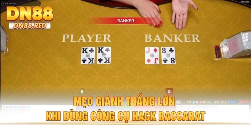 Mẹo giành thắng lớn khi dùng công cụ hack baccarat